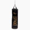 Saco Para Box Everlast Nevatear Negro/Dorado