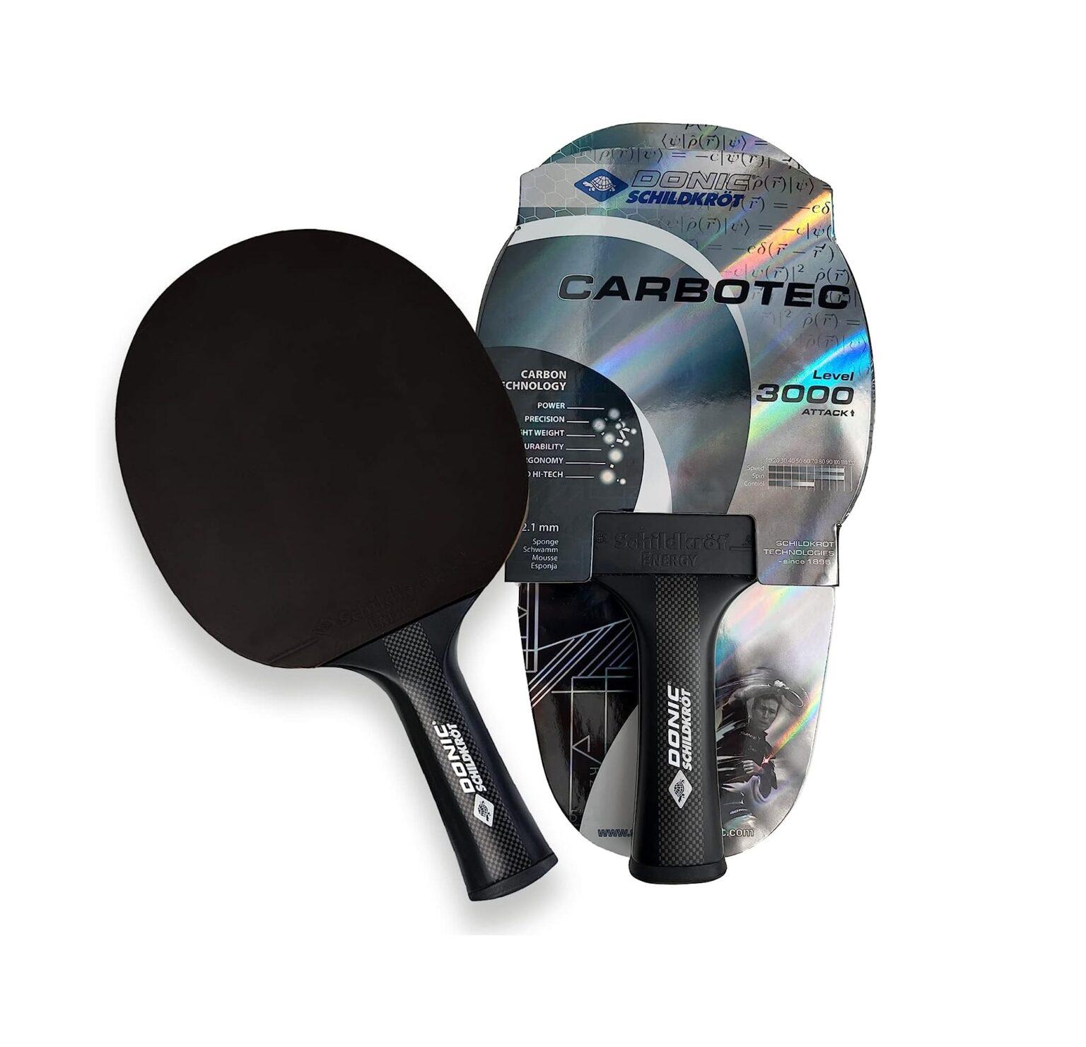Table Tannis Bat Donic-Schildkröt Tischtennisschläger Carbotec 7000, Tischtennis... Penhold Table Tennis