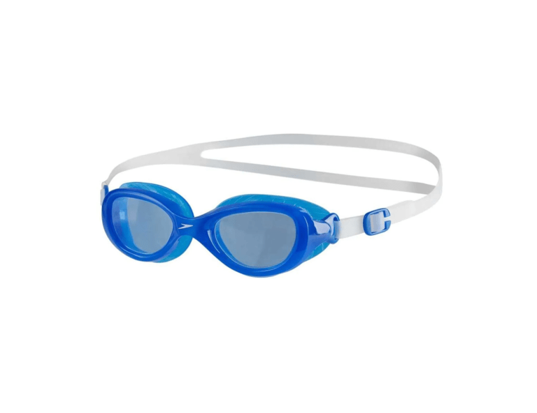 Gafas De Natación Speedo Futura Classic Junior Para Niños 6-14 Años - Lente Clara/rojo Lava
