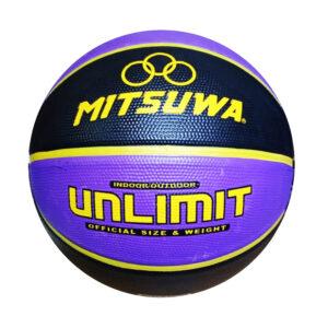 Pelota Basket Mitsuwa Colores Goma #7